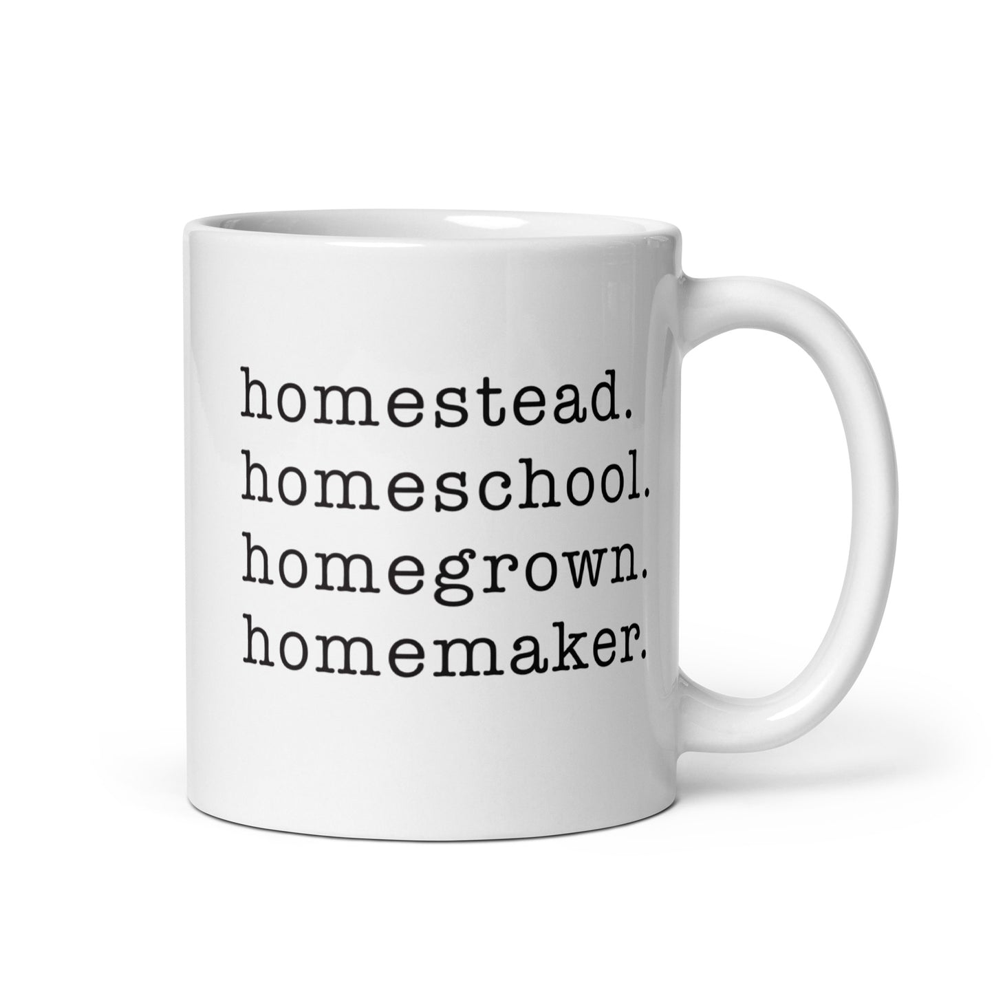 Homemaker - White glossy mug