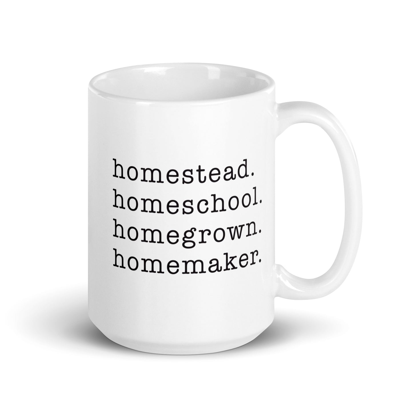 Homemaker - White glossy mug